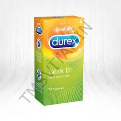 Durex Tahrik Et Extra Uyarıcı Tırtıklı Prezervatif 12 Adet