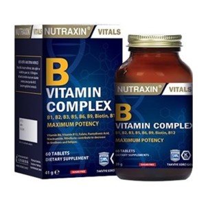 Nutraxin B Vitamin Complex 60 Tablet