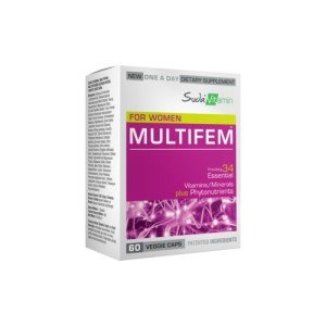 Suda Vitamin Multifem Women Multivitamin 60 Bitkisel Kapsül 8681571355212