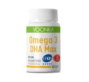 Voonka Omega-3 DHA Max 1275 mg 32 Kapsül 8682241302246