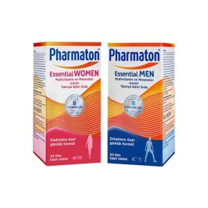 Pharmaton Essential Women 30 Kapsül+Pharmaton Essential Men 30 Kapsül