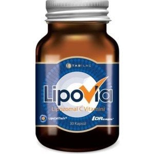 Lipovia Lipozomal Vitamin C 30 Kapsül 8680133001161