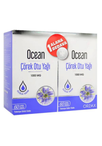 Ocean Çörek Otu Yağı 1000 mg 60 Kapsül - 1 Alana 1 Bedava 8697595871713