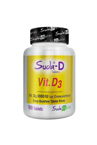 Suda Vitamin Vitamin D3 1000 IU 100 Tablet 8681571357407