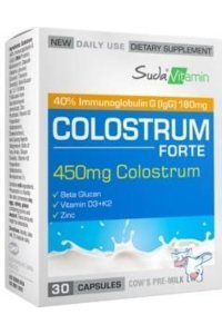 Suda Vitamin Colostrum Forte 60 Kapsül 8681571357858