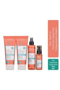 Pink Grapefruit & Ginger Serisi 4'lü Set