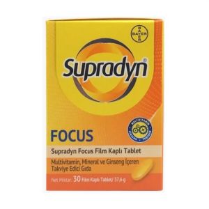 Supradyn Focus 30 Tablet 8699546094134