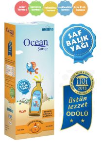 Ocean Omega 3 Portakallı Balık Yağı Şurubu 150 ml 8697595870761