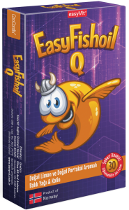 Easyfishoil Q 30 Limon ve Portakal Aromalı 8681794082506