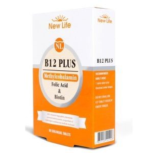 NewLife B12 Plus Folik Asit ve Biotin 7640128141006