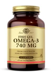 Solgar Omega 3 740 mg Fish Gel 50 Softjel