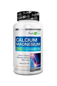 Suda Vitamin Calcium Magnesium Zinc D3 K2 100 Tablet 8681571352044
