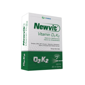Newvit Vitamin D3 K2 Sprey 30 Ml (Yeni Ambalajlı)