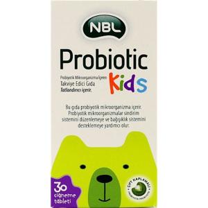 NBL Probiotic Kids 30 Çiğneme Tableti 8699540080058