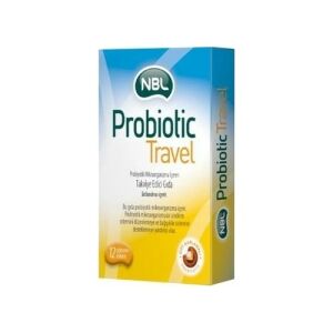 NBL Probiyotik Travel Çiğneme 12 Tablet 8699540022195