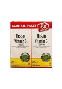 Ocean Vitamin D3 1000 IU Sprey 20 ml - 2.'si %50 İndirimli 8697595872789