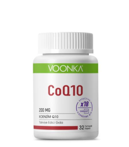 Voonka Co Q10 200 mg 32 Yumuşak Kapsül 8680807008632