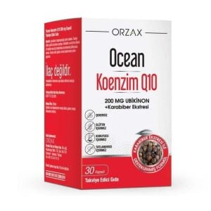 Ocean Koenzim Q10 200 mg 30 Kapsül 8697595873977