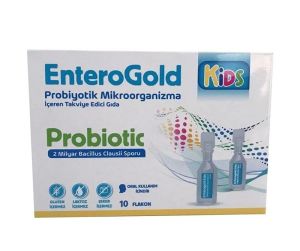 Enterogold Kids Probiotic 2 Milyar 10 Flakon 8699956001227