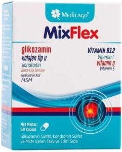 Medicago MixFlex Glukozamin 60 Kapsül 8680097650122