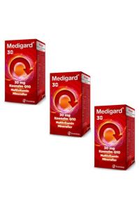 Medigard 3 Adet 30 Tablet Vitamin Mineral Koenzim Q10