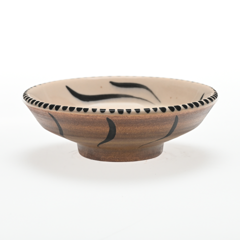 Selçuklu Stilize Balıklı Kase (16cm)