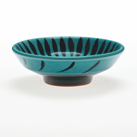 Selçuklu Çiçekli Radyal Desenli Kase (16cm)