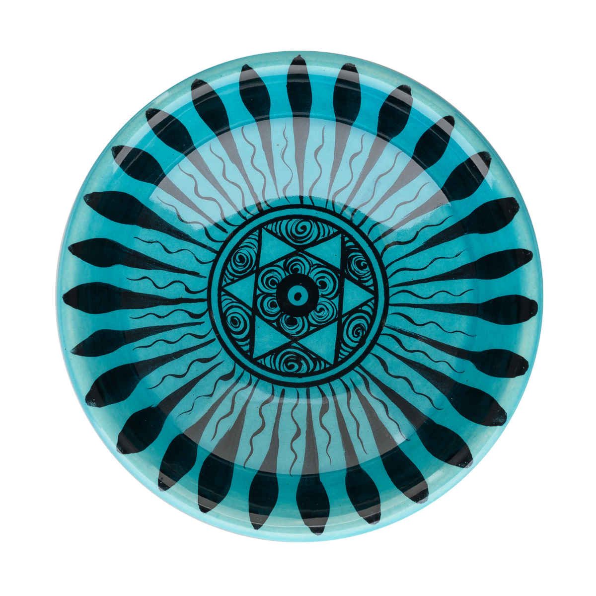 Selçuklu Radyal Desenli Yıldızlı Kase (16cm)