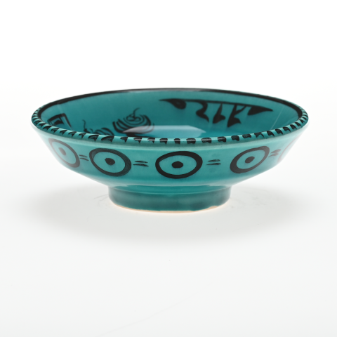 Selçuklu Stilize Kuş Motifli Kase (16cm)