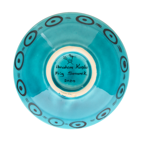 Selçuklu Stilize Kuş Motifli Kase (16cm)