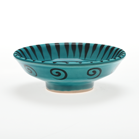 Selçuklu Kuş ve Geometrik Desenli Kase (16cm)