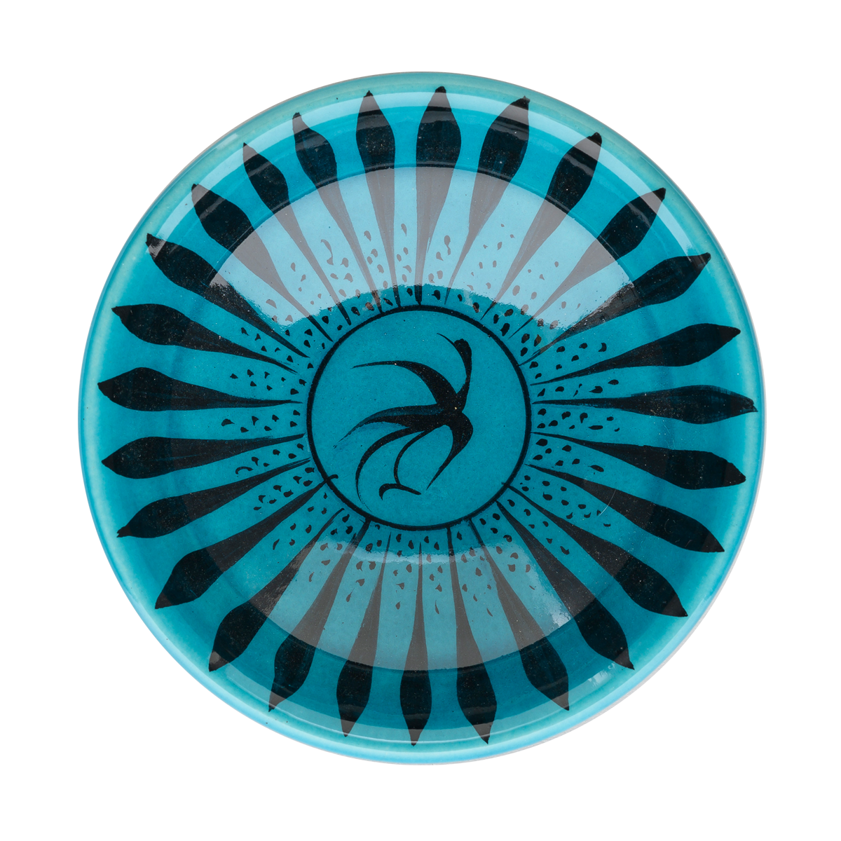 Selçuklu Radyal ve Kuş Desenli Kase (16cm)