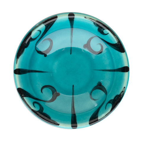 Selçuklu Figüratif Turkuaz Kase (16cm)