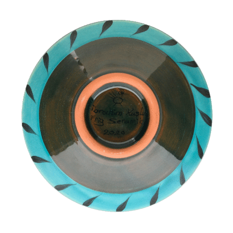 Selçuklu Hayat Ağaçlı Çift Kuşlu Kase (16cm)