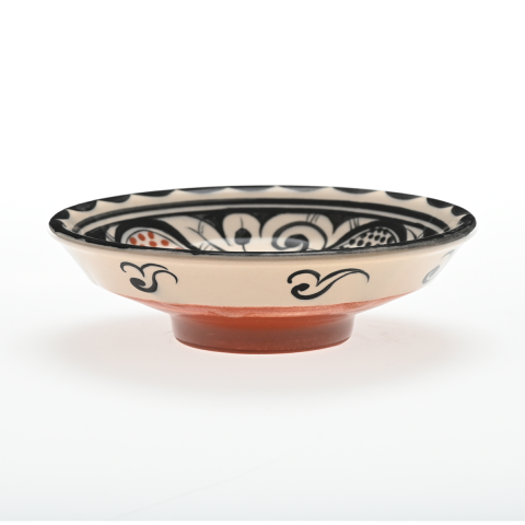 Selçuklu Stilize Figüratif Çukur Kase (16cm)