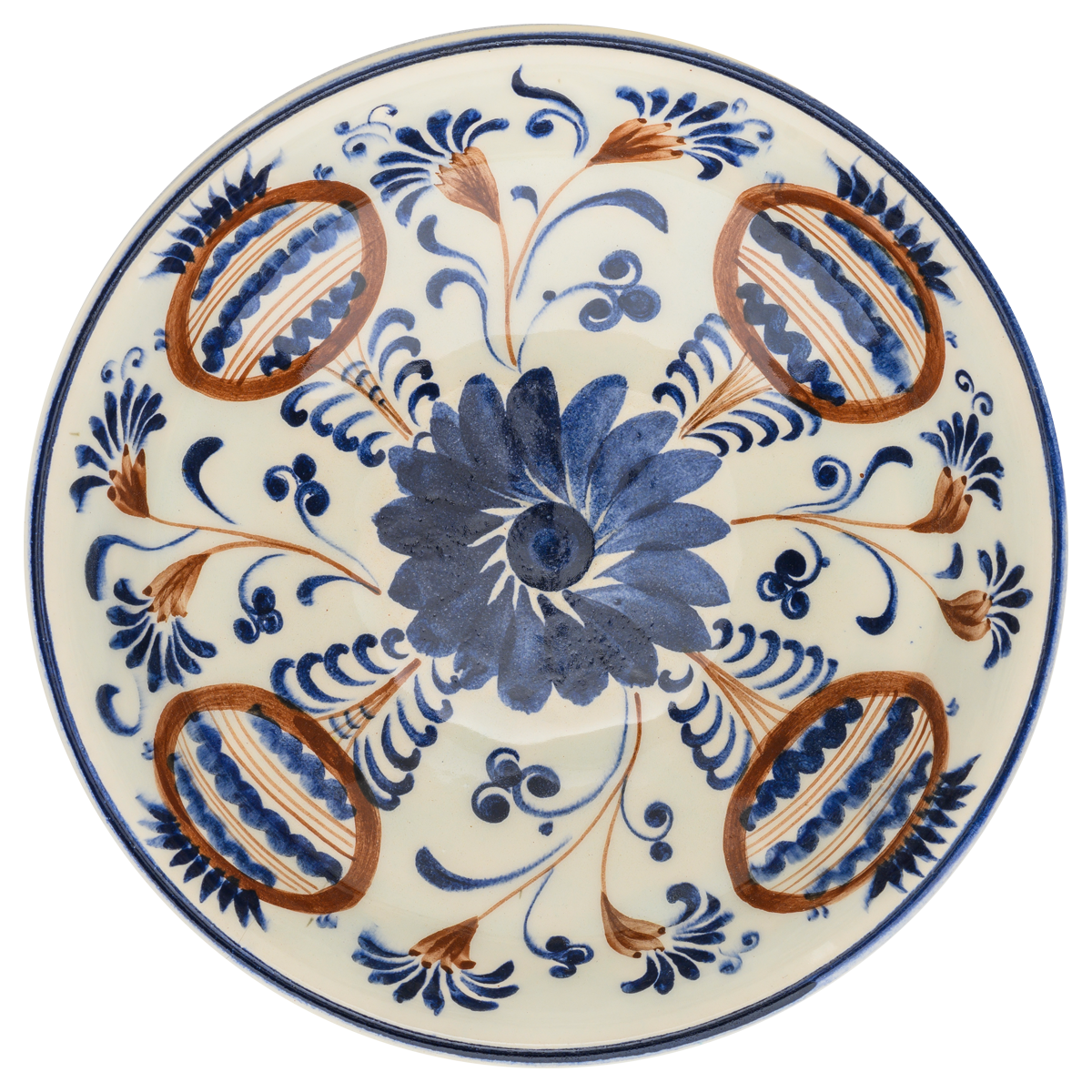 Beylikler Stilize Nar Desenli Kase (22cm)