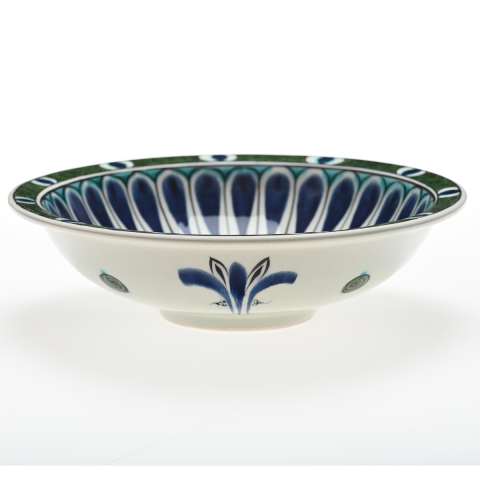 Beylikler Dönemi Kuş Motifli Radyal Tabak 23cm