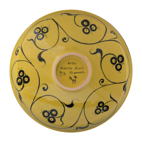 Selçuklu Güneş Motifli Kase (26cm)