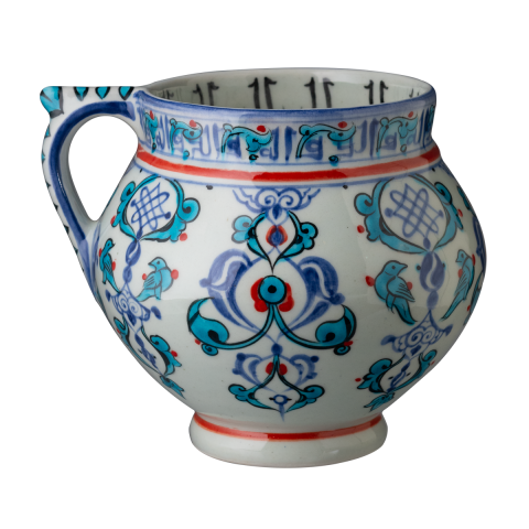 Selçuklu Stilize Doğa Tasvirli Maşrapa