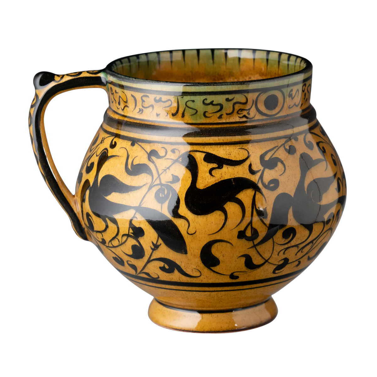 Selçuklu Doğa ve Kuş Motifli Maşrapa