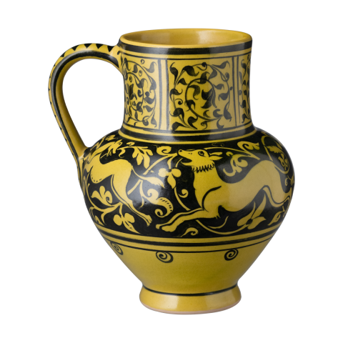 Selçuklu Stilize Doğa Tasvirli Maşrapa