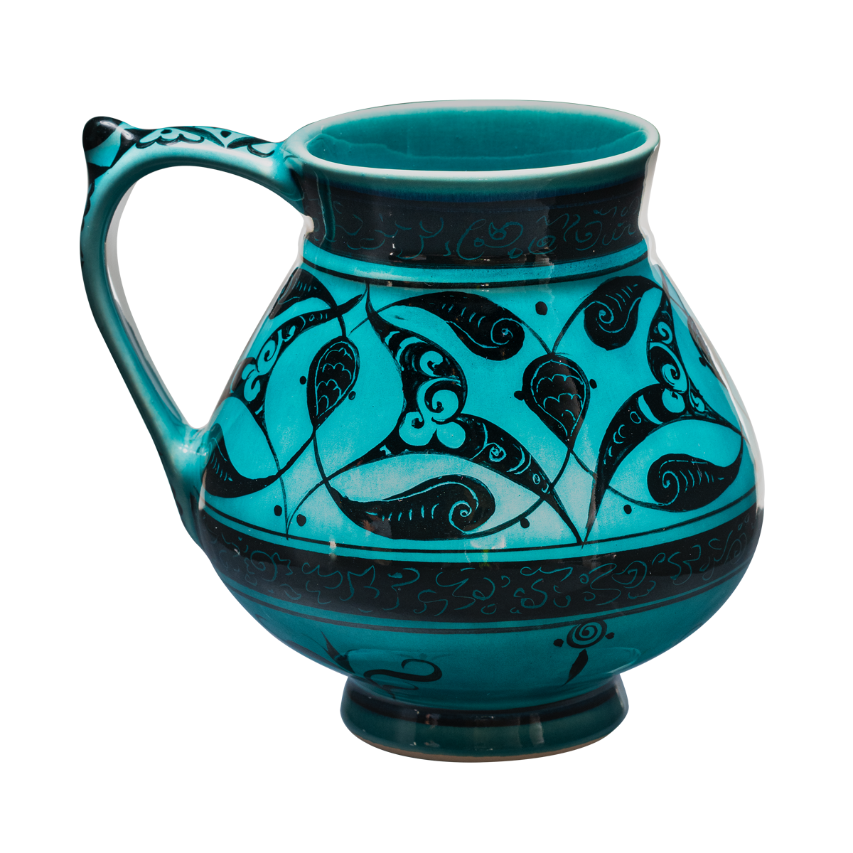 Selçuklu Stilize Yaprak Motifli Maşrapa