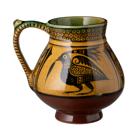 Selçuklu Stilize Kuş Motifli Maşrapa