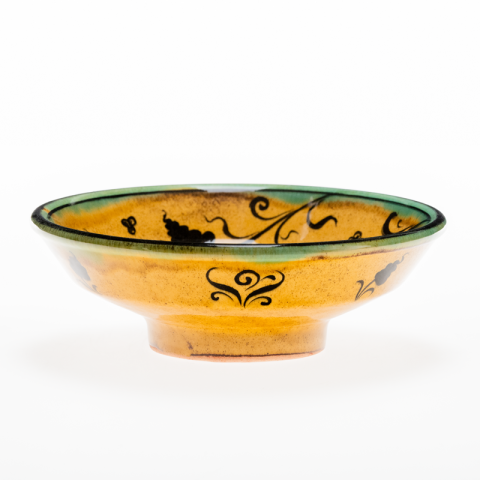 Selçuklu Stilize Kuş Motifli Kase (16cm)