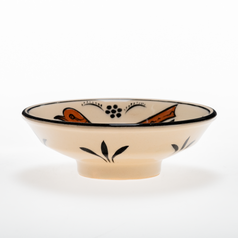 Selçuklu Stilize Kuş Desenli Kase (16cm)