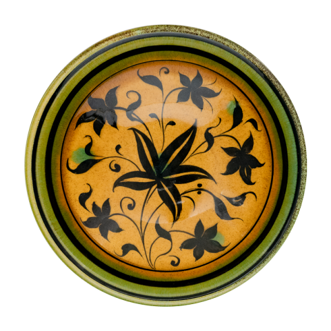 Selçuklu Stilize Çiçek Desenli Kase (16cm)