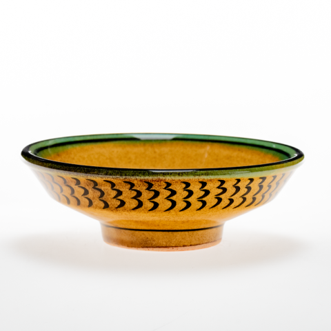 Selçuklu Stilize Kuş Desenli Kase (16cm)