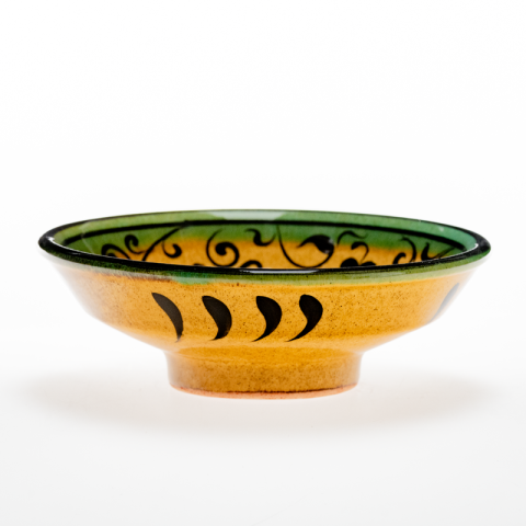 Selçuklu Stilize Kuş Desenli Kase (16cm)