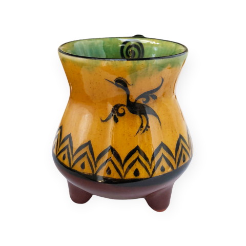 Selçuklu Kuş ve Zikzak Motifli Bardak