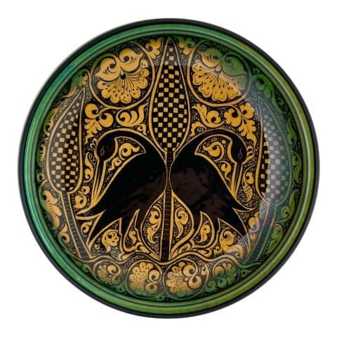 Selçuklu Desenli Tabak (23cm)